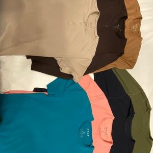 Lot of 7 men’s lg BYLT shirts long & short sleeve